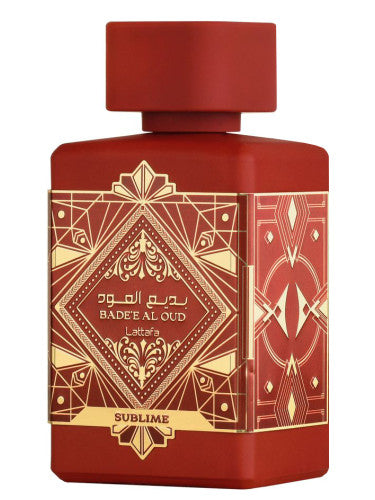 (Red) Badee Al Oud Sublime Perfume Unisex / Eau De Parfum by Lattafa