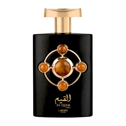 Al QIAM Gold EDP - 100ml - Lattafa Pride Elite Collection - Spicy, Leather, Fruity, Oud Wood, Earthy Patchouli, Amber, Vetiver