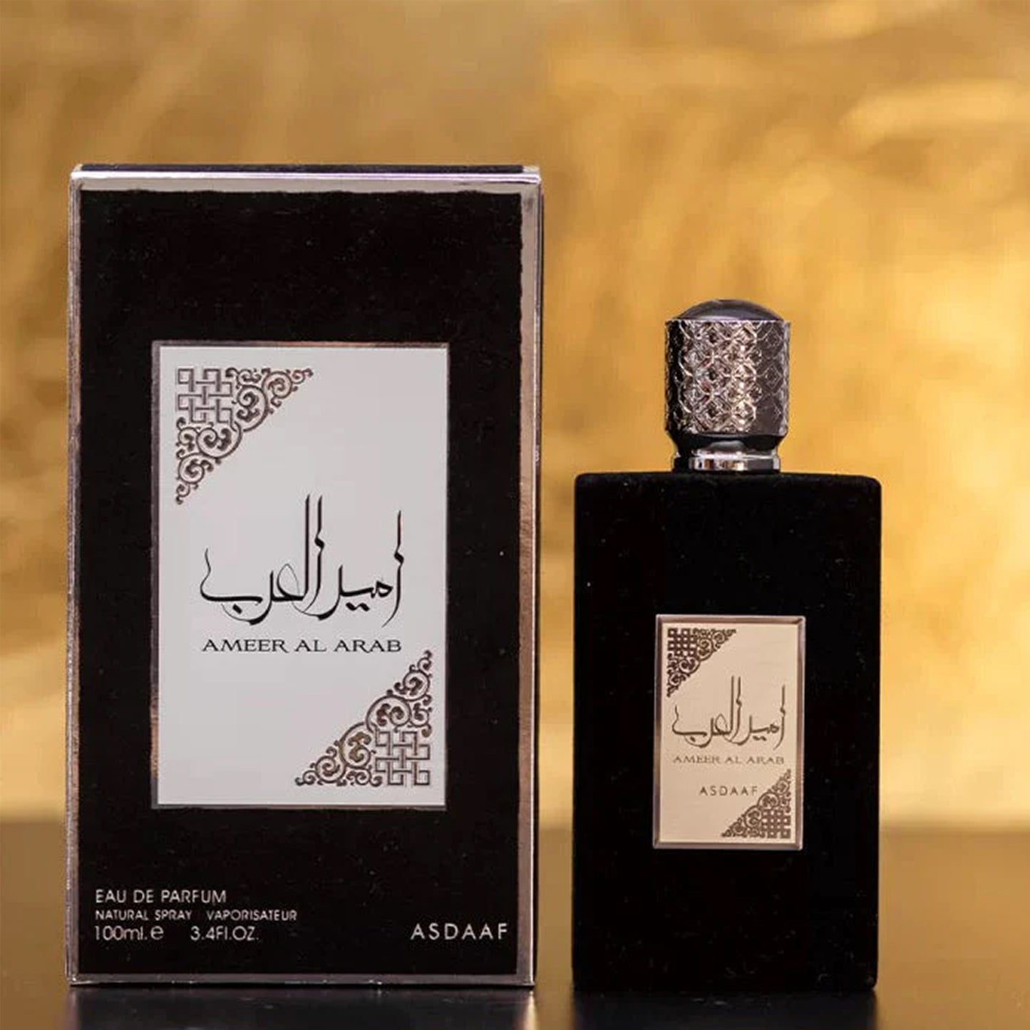 (Black) Ameer Al Arab (Prince of Arabia) - EDP 100ml by Asdaaf - Mens - Spicy, woody, resinous