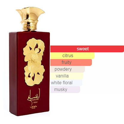 Ansaam Gold Perfume EDP 100ml by Lattafa Pride Elite Collection
