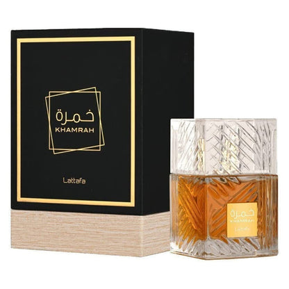 Khamrah EDP - Eau De Parfum Unisex 100ml - Vanilla Sweet Warm Spicy Woody by Lattafa Perfumes