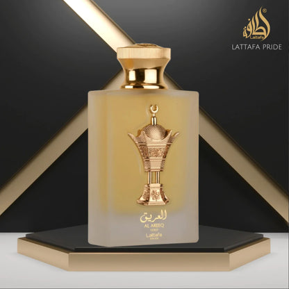 Al Areeq Gold Perfume 100ml EDP by Lattafa Pride