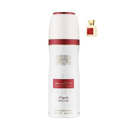 Ana Abiyedh Rouge by Lattafa Perfumed Body Spray 200ml