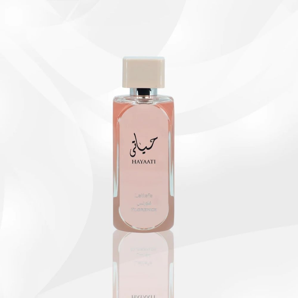 Hayaati Florence Perfume For Women - Arabian UAE Luxury Fragrance - Citrus, Sweet, Floral Scent - Eau De Parfume 100ml