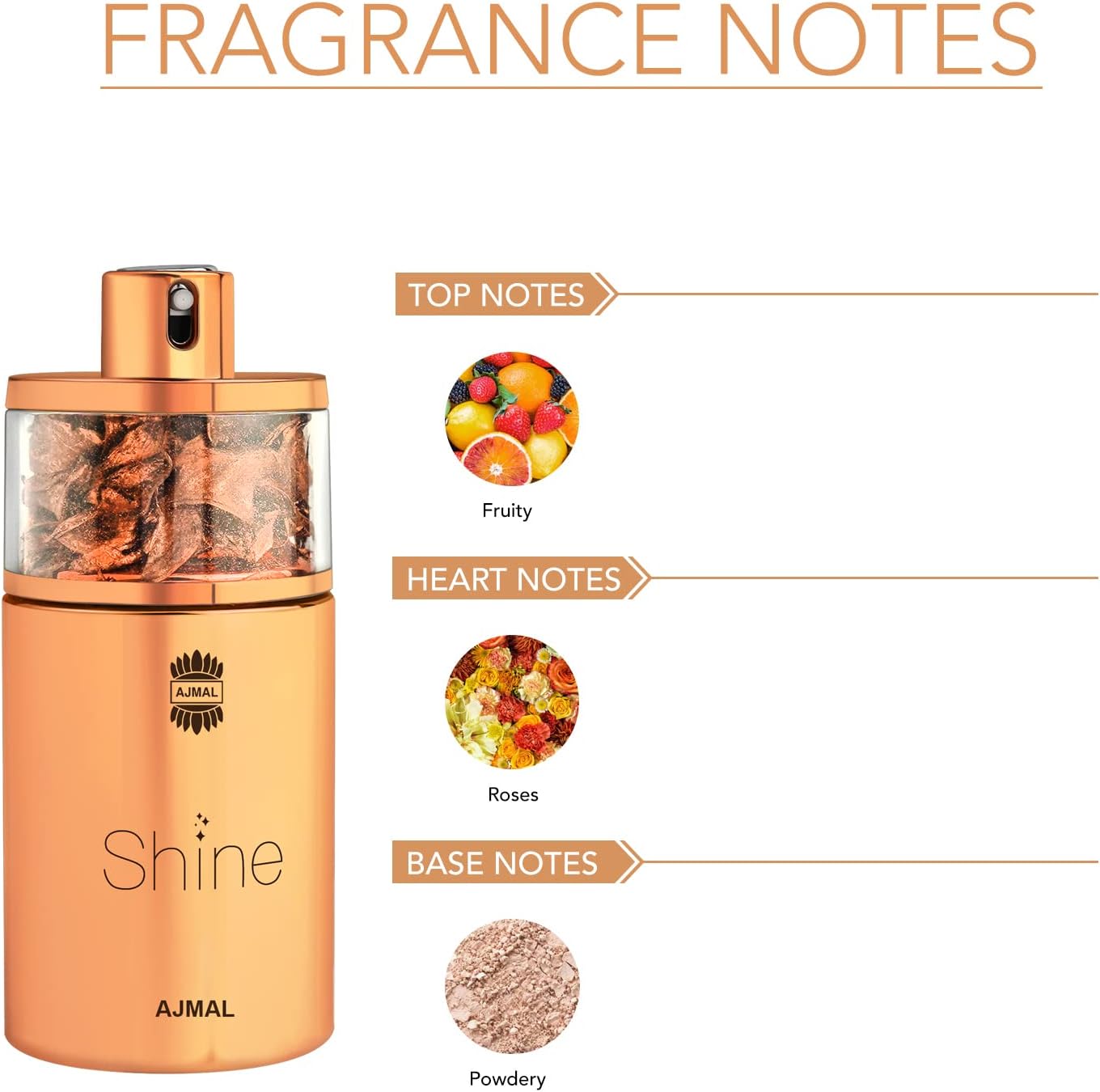 Shine for Women EDP Spray 75 ml by Ajmal