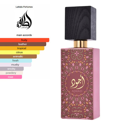 Lattafa Ajwad Pink To Pink Eau De Parfum 60ml