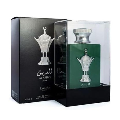 Al Areeq Silver Perfume 100ml EDP by Lattafa Pride