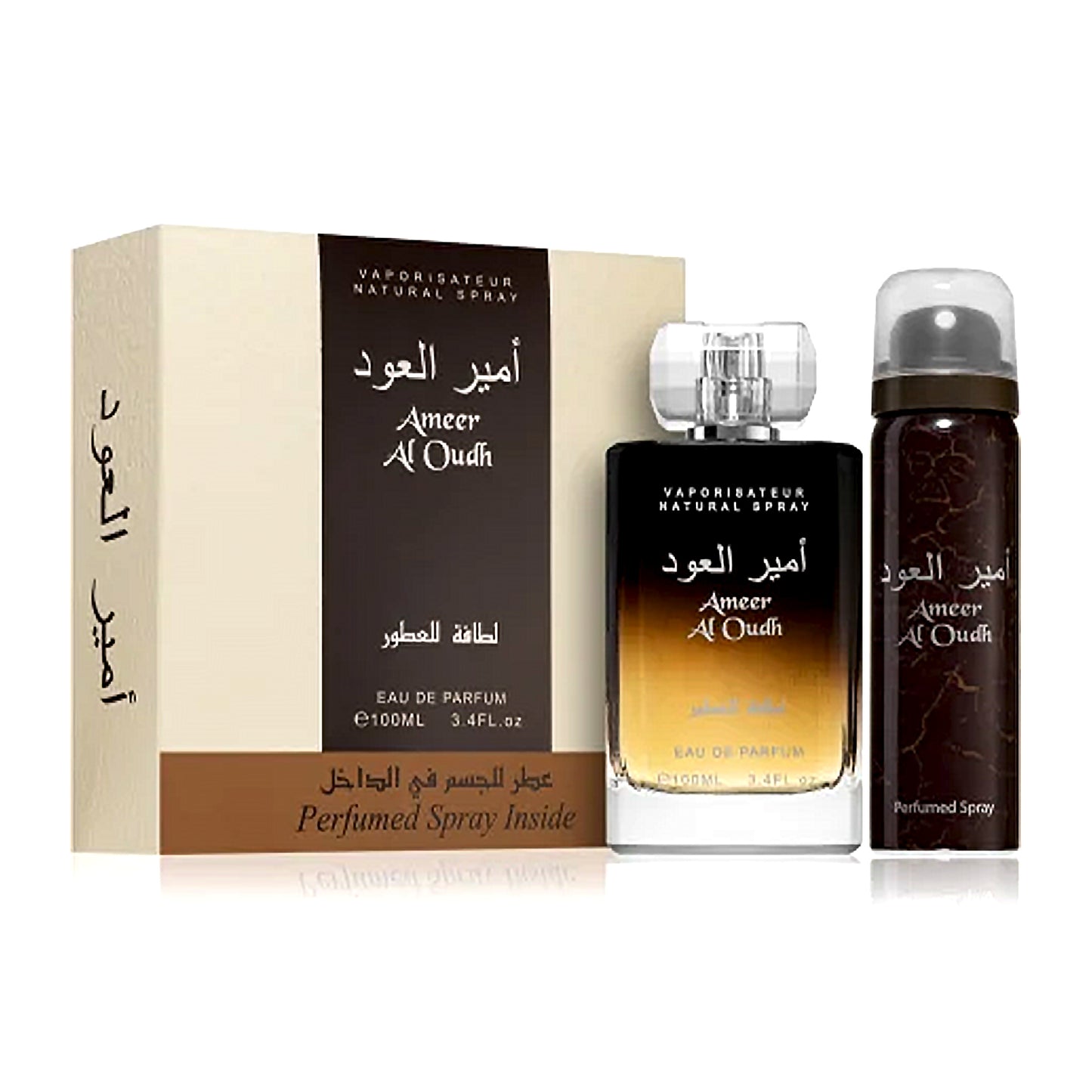 Ameer Al Oudh 100ml EDP with Deodorant by Lattafa