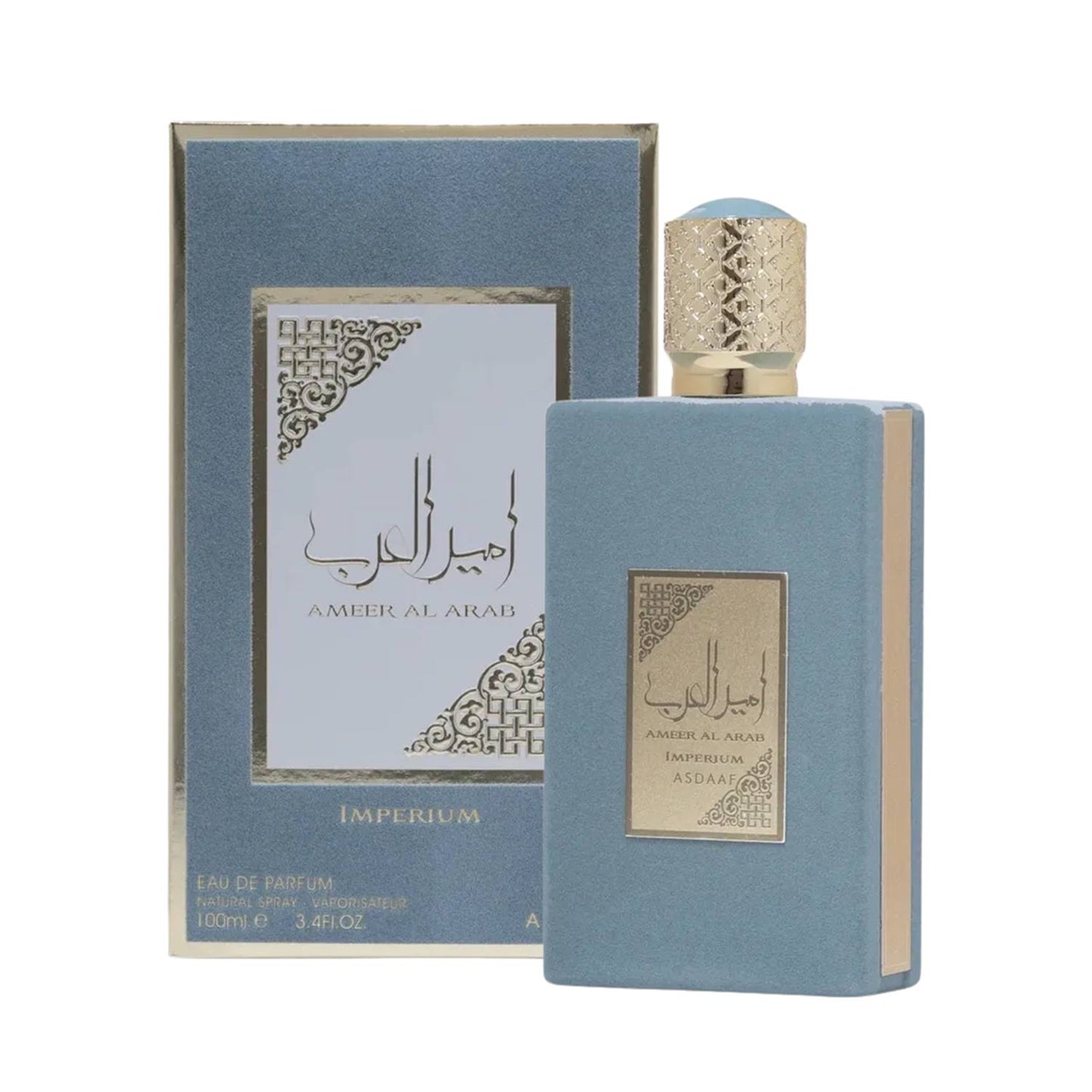 Asdaaf Ameer Al Arab Imperium bottle and box