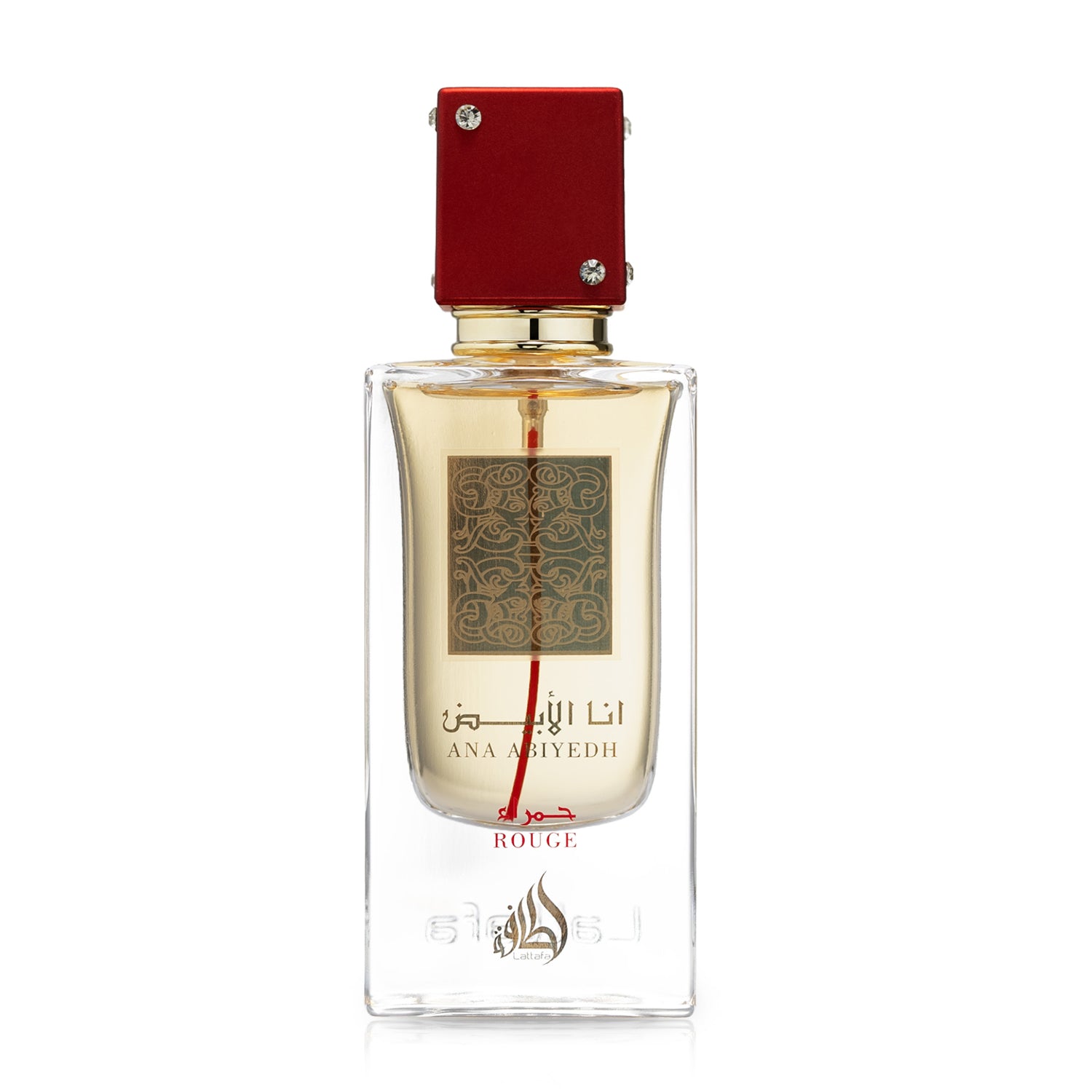 Ana Abiyedh Rouge 60ml by Lattafa Eau De Parfum bottle front