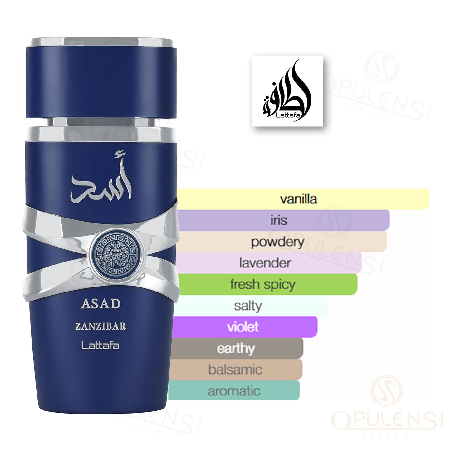 Asad Zanzibar for Men 100ml Eau de Parfum by Lattafa