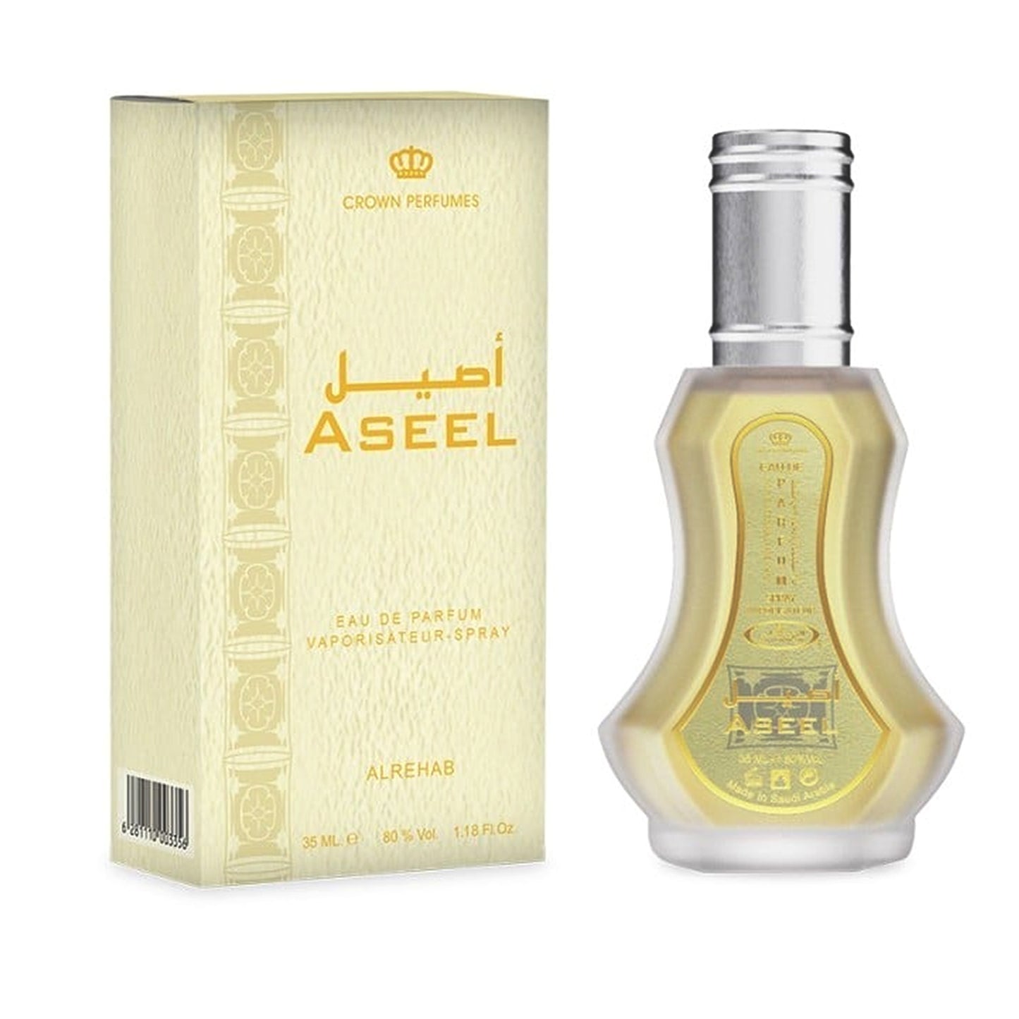 Aseel 35ml EDP perfume Spray by Al Rehab