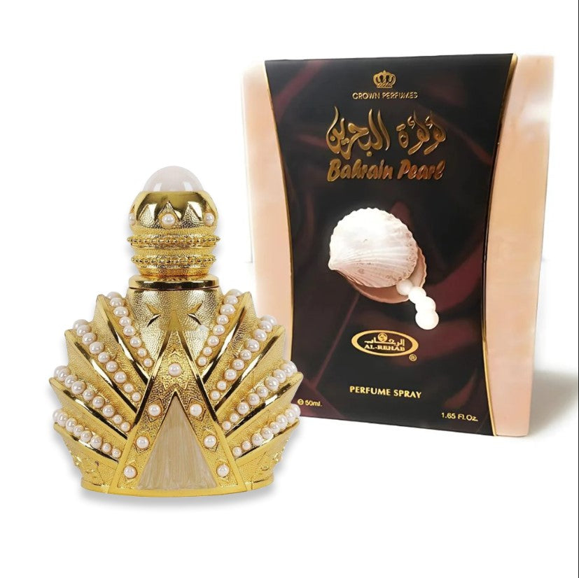 Bahrain Pearl 50ml EDP Spray by Al Rehab bottle and box 2