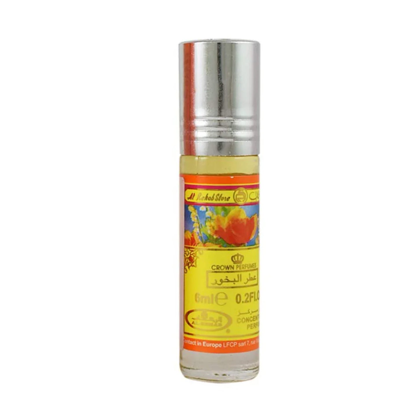 Bakhour 6ml Concentrated Perfume Oil by Al Rehab roll on bottle