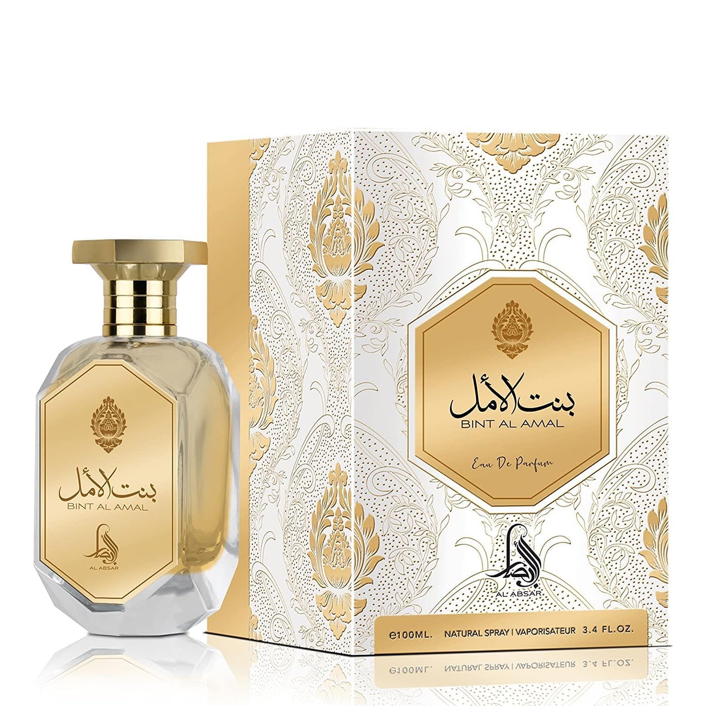 Bint Amal Al Absar Bottle and box edp 100ml