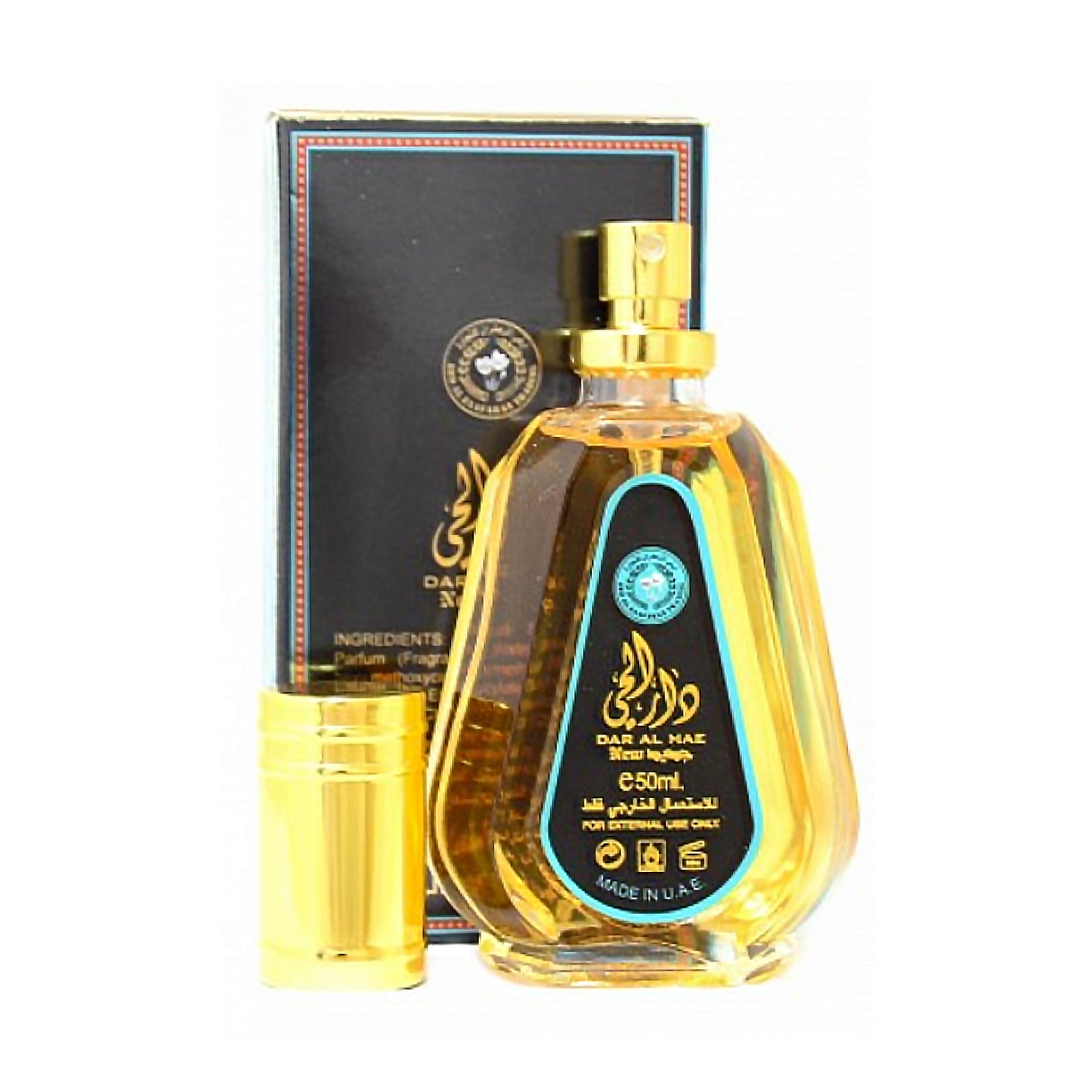 Dar Al Hae New 50ml Eau De Parfum by Ard Al Zaafaran bottle with lid open example