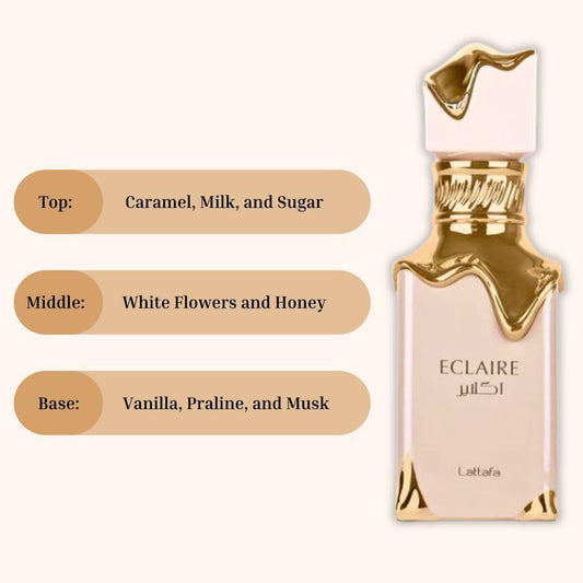Lattafa Eclaire EDP 100ml perfume notes
