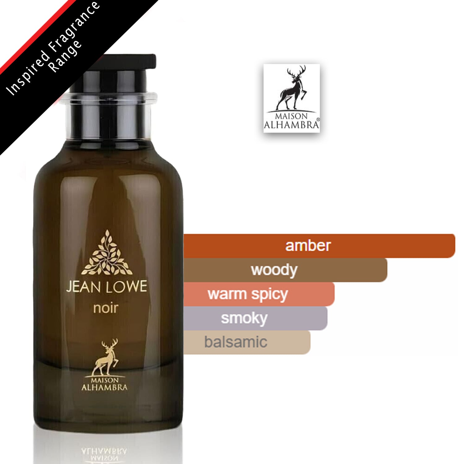 Maison Alhambra Jean Lowe Noir EDP Spray 3.4 oz Unisex