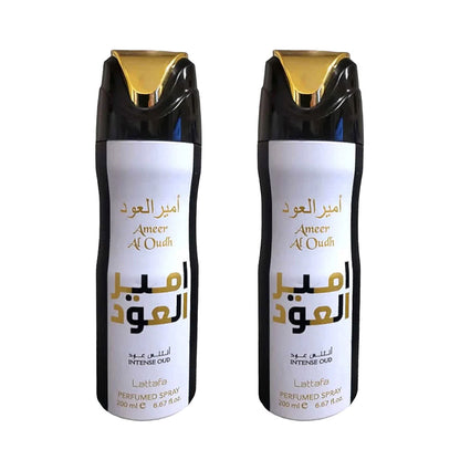 Lattafa Ameer Al Oudh Intense Oud 200ml deodorant