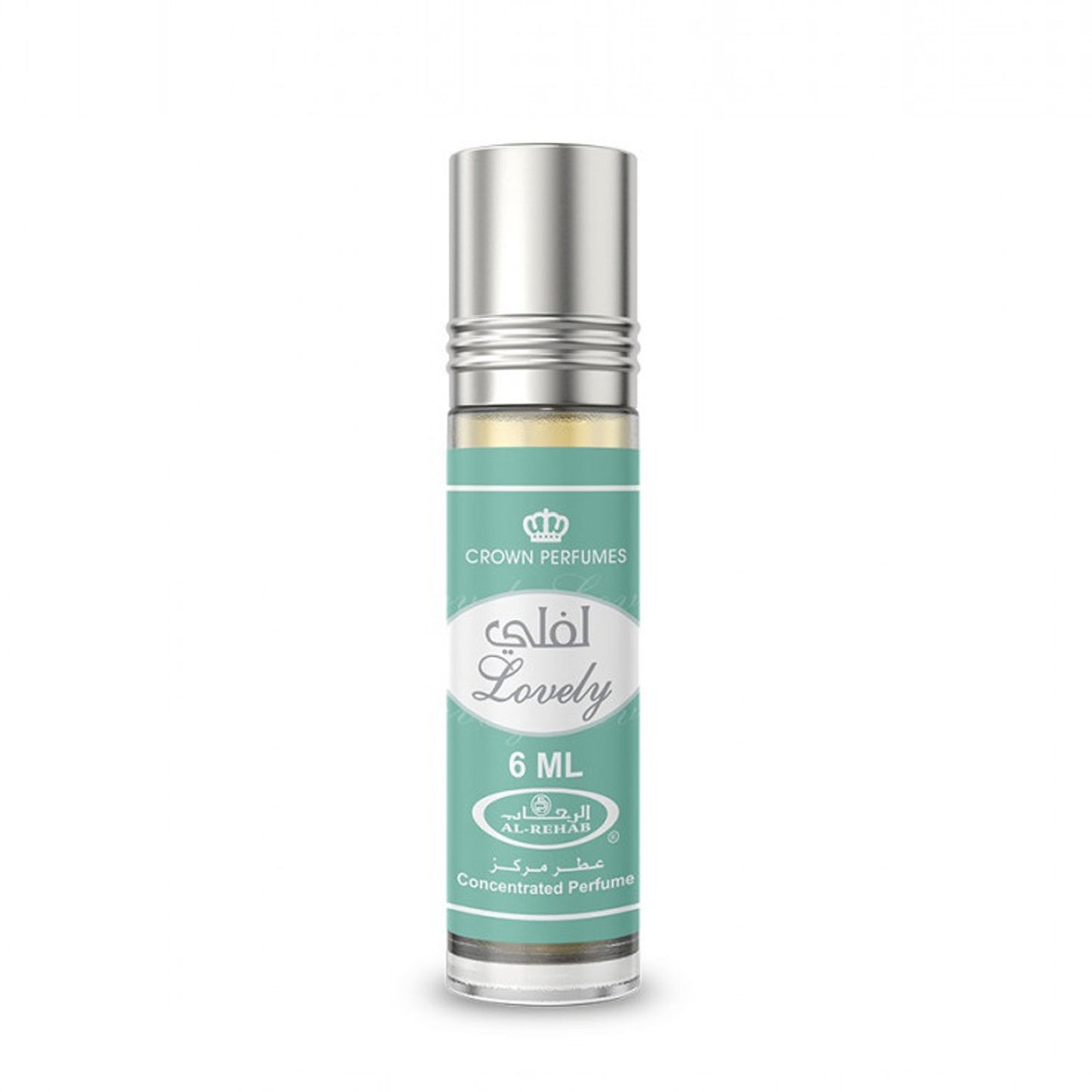 Lovely 6ml Concentrated Perfume Oil by Al-Rehab roll on bottle