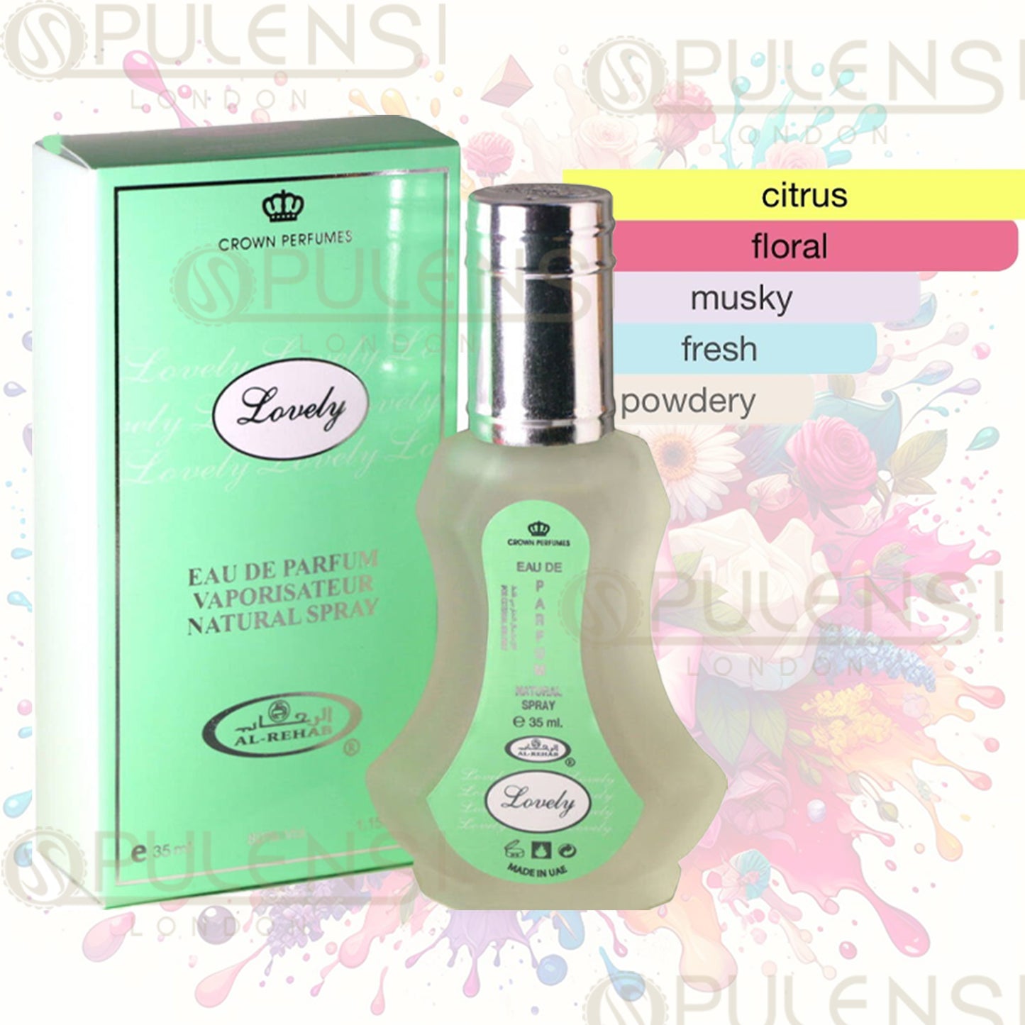 Lovely Eau de Parfum 35ml by Al-Rehab