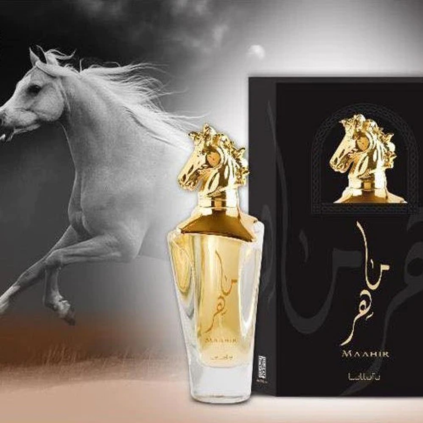 Maahir - GOLD 100ml Eau de Parfum Lattafa - Unisex - Floral, Woody, Fr – Opulensi.com