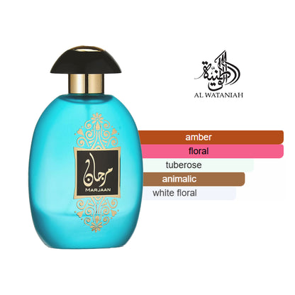 Marjaan EDP perfume 100ml by Al Wataniah for Women