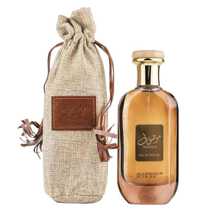 Mousuf 100ml EDP By Ard Al Zaafaran bottle and gift bag