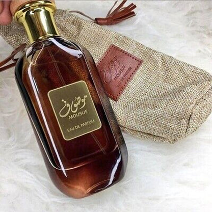 Mousuf 100ml EDP By Ard Al Zaafaran lifestyle image mousuf on bed