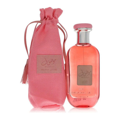 Mousuf Wardi Perfume 100ml EDP by Ard Al Zaafaran bottle and gift bag