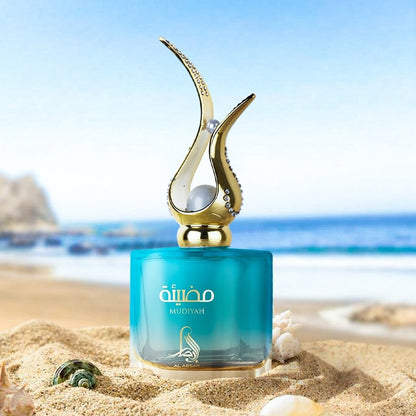 Mudiyah Eau De Parfum 100ml by Al Absar bottle banner