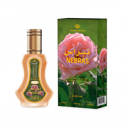 Al Rehab Nebras 35ml EDP bottle and box