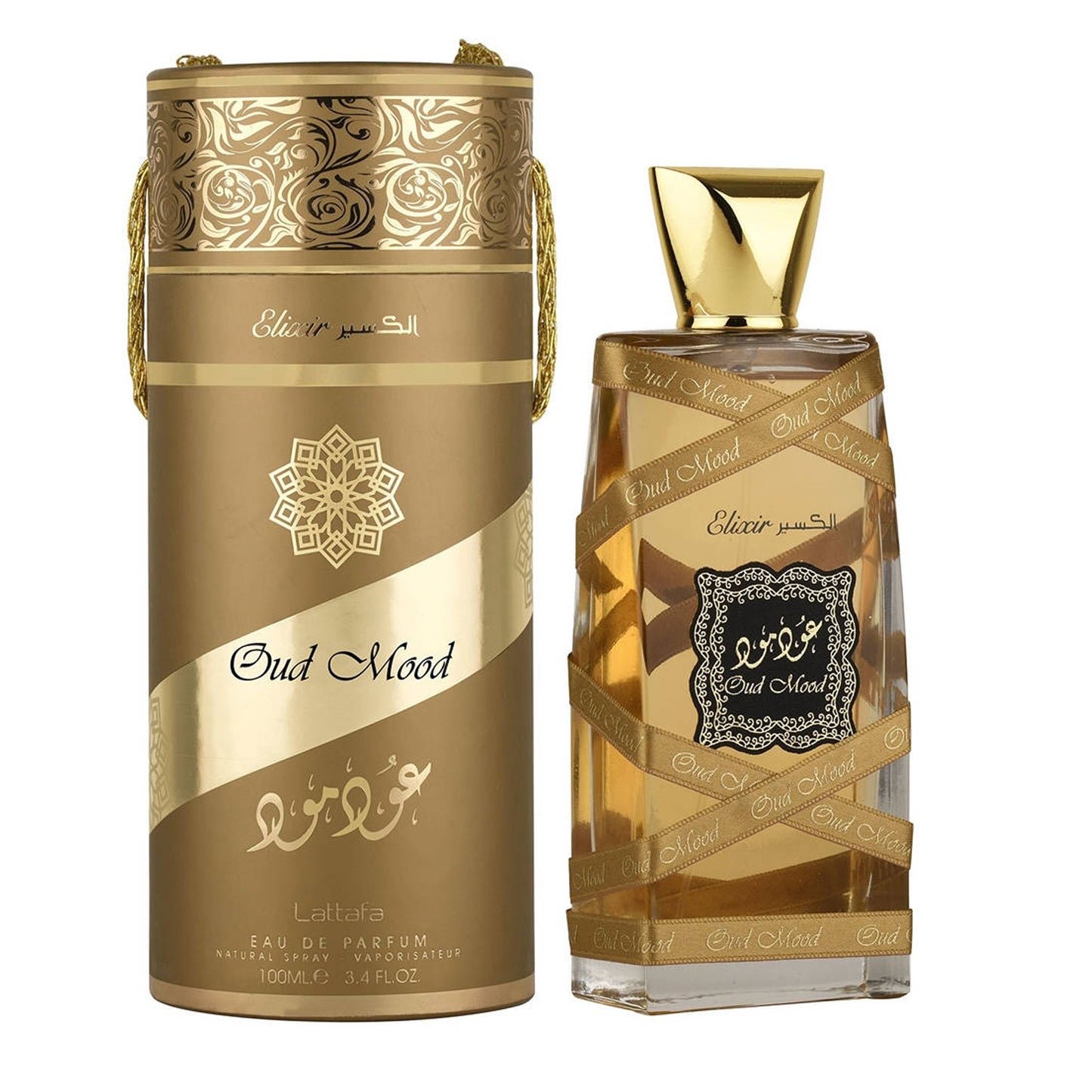 Oud Mood Elixir Eau de Parfum 100ml by Lattafa