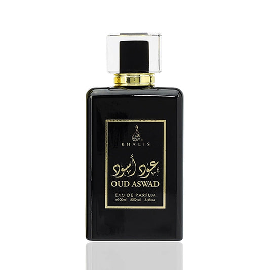 Oud Aswad 100ml EDP Khalis bottle front view