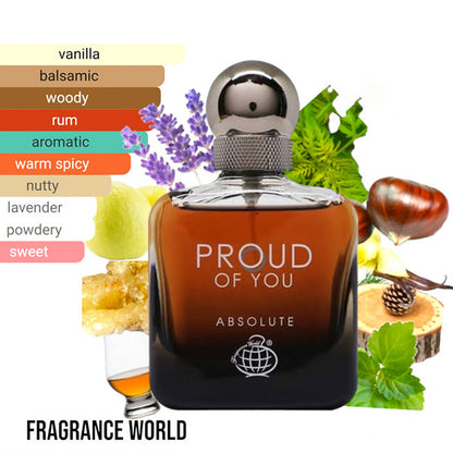 Proud Of You Absolute 100ml EDP By Fragrance World