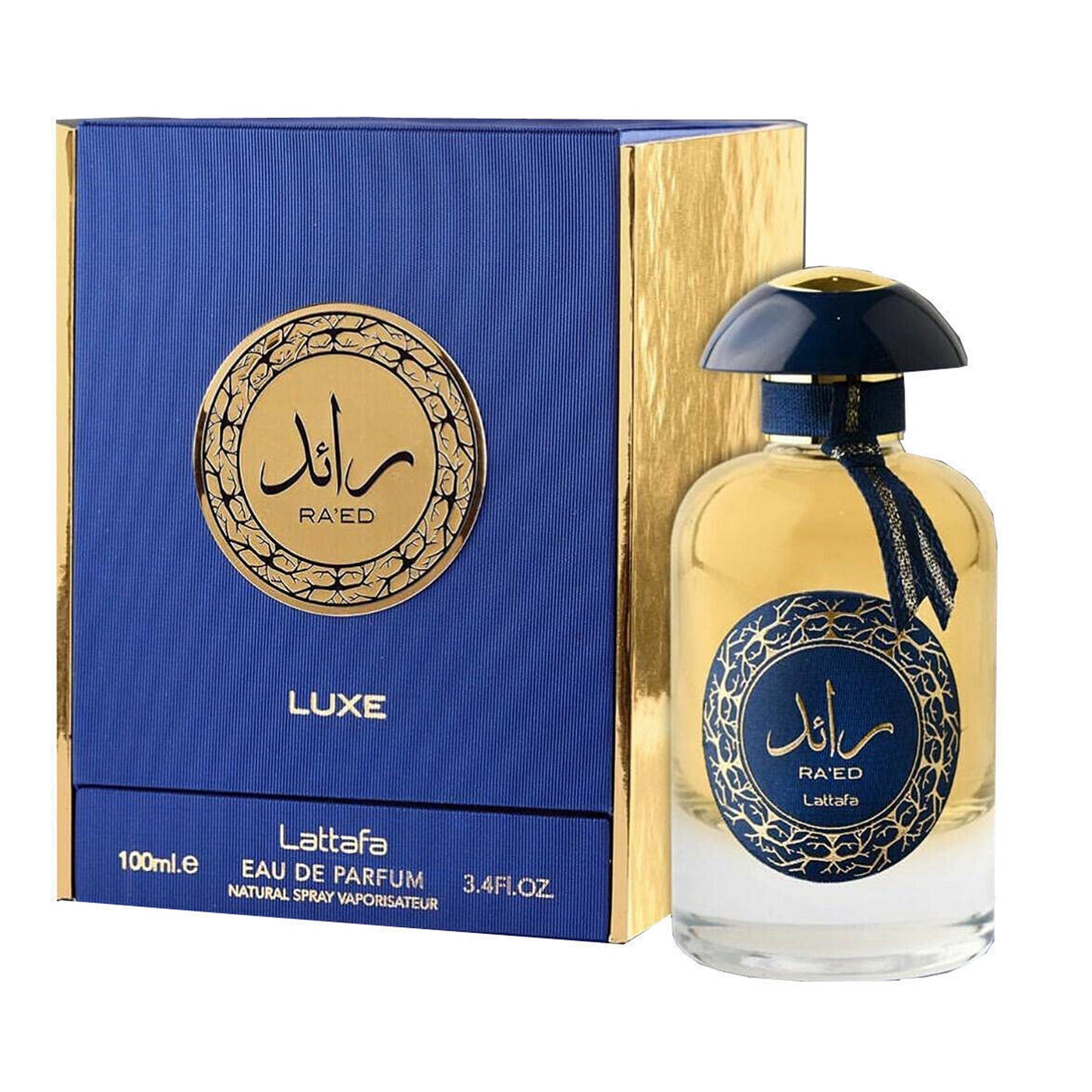 Ra'ed Luxe Perfume - EDP 100ml Unisex, Aromatic, Fruity, Sweet, Woody, Amber, Vanilla, Lavender, Fresh