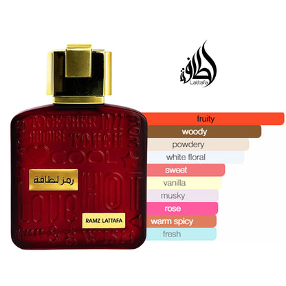 Ramz Gold Eau de Parfum 100ml by Lattafa