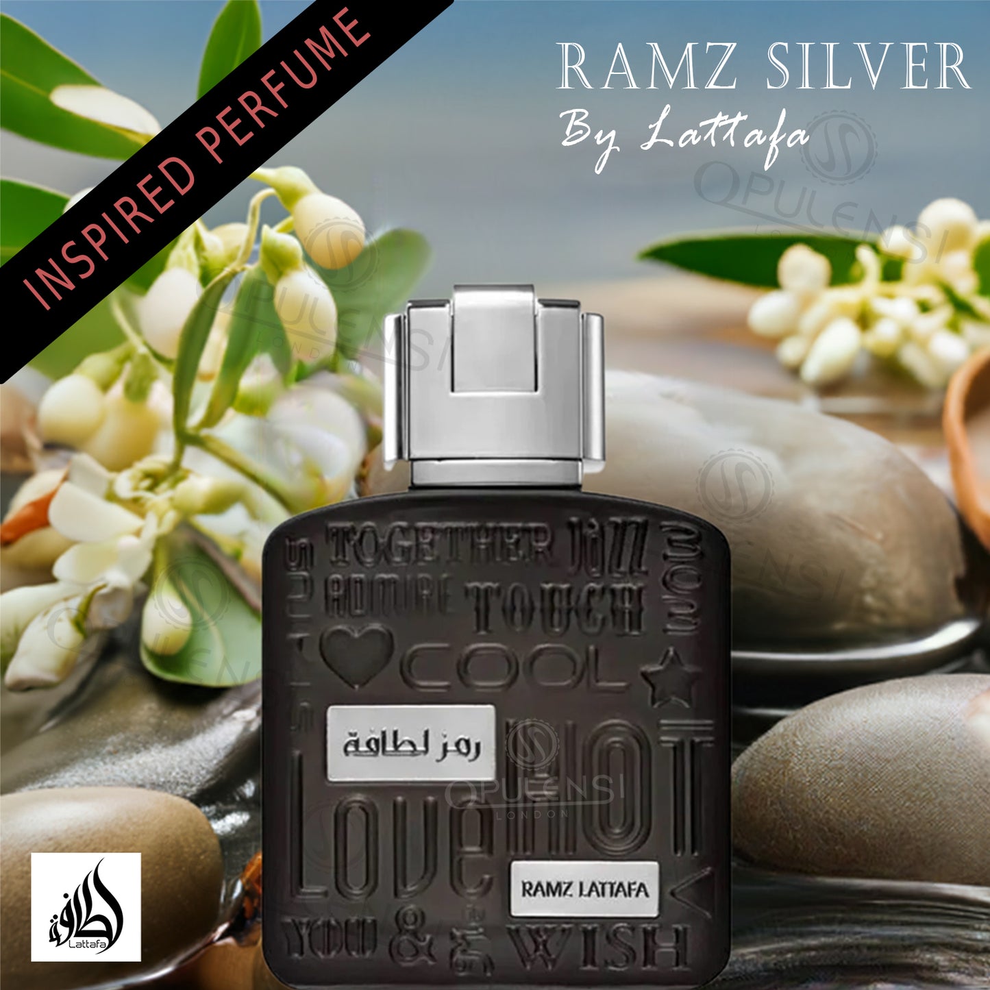 Ramz Silver Eau de Parfum 100ml by Lattafa