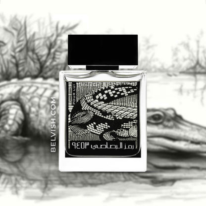 Rumz Al Rasasi 9459 Croc. EDP Spray 50ml. Men EAU DE Parfum Pour LUI