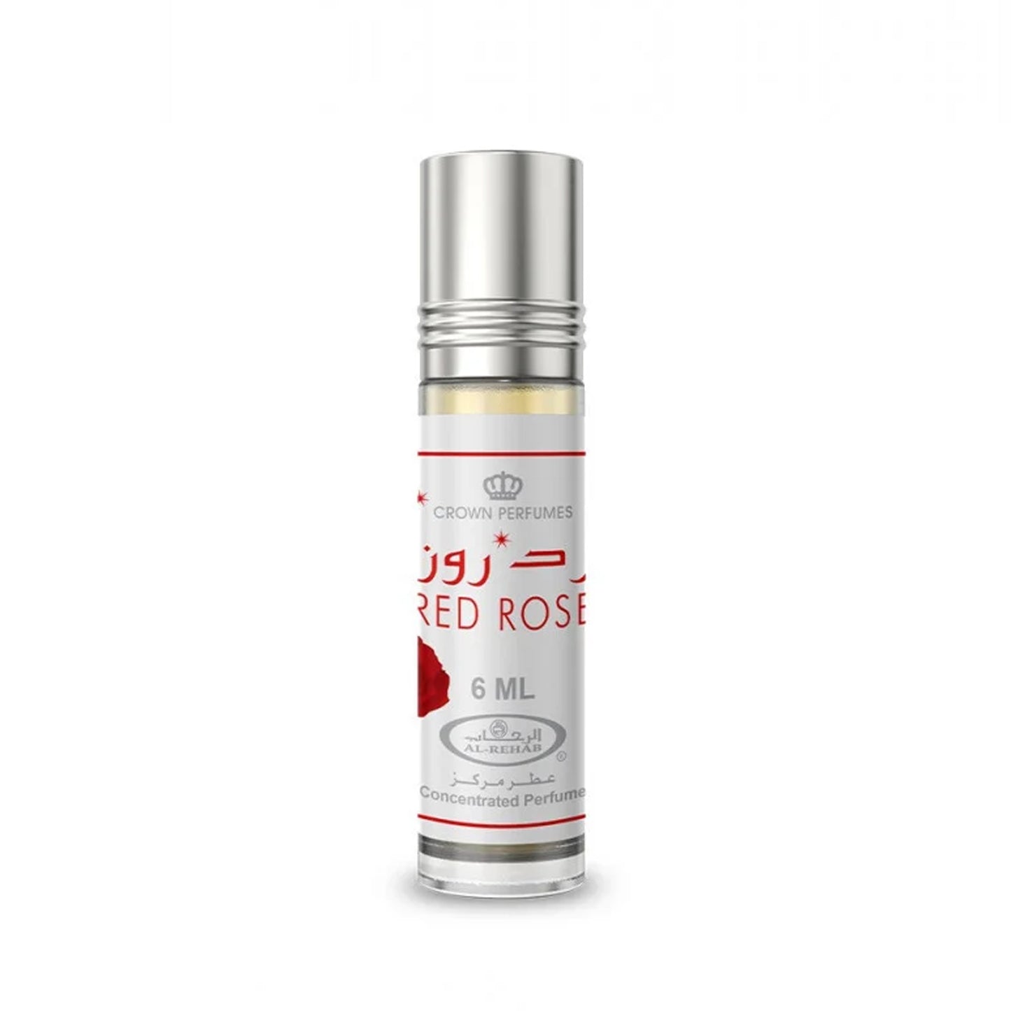 Red Rose 6ml Concentrated Perfume Oil by Al-Rehab bottle