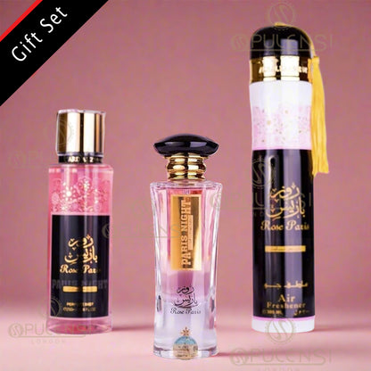 Rose Paris Night Collection 3 Piece Gift Set Ard al Zaafaran