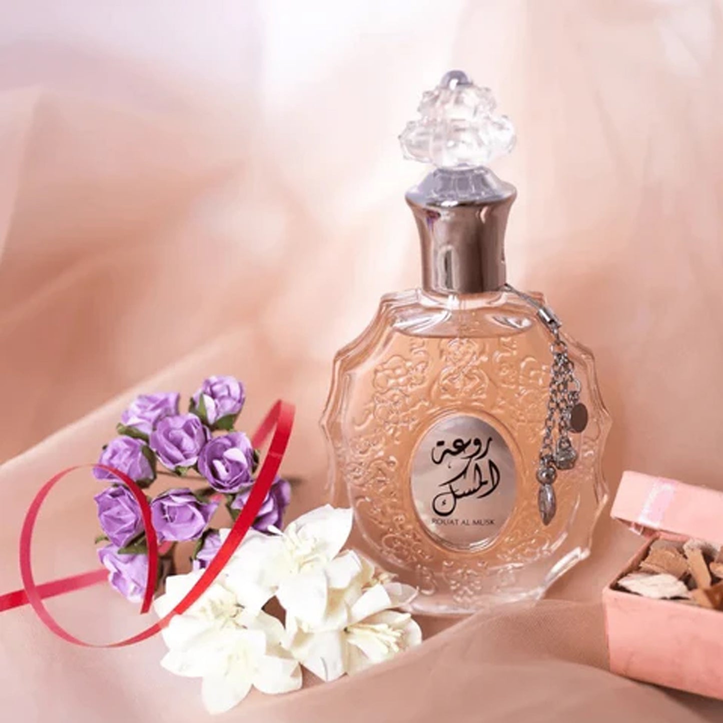 Rouat Al Musk Eau De Parfum 100ml Lattafa - for Women - White Floral, Citrus, equally fruity and Sweet