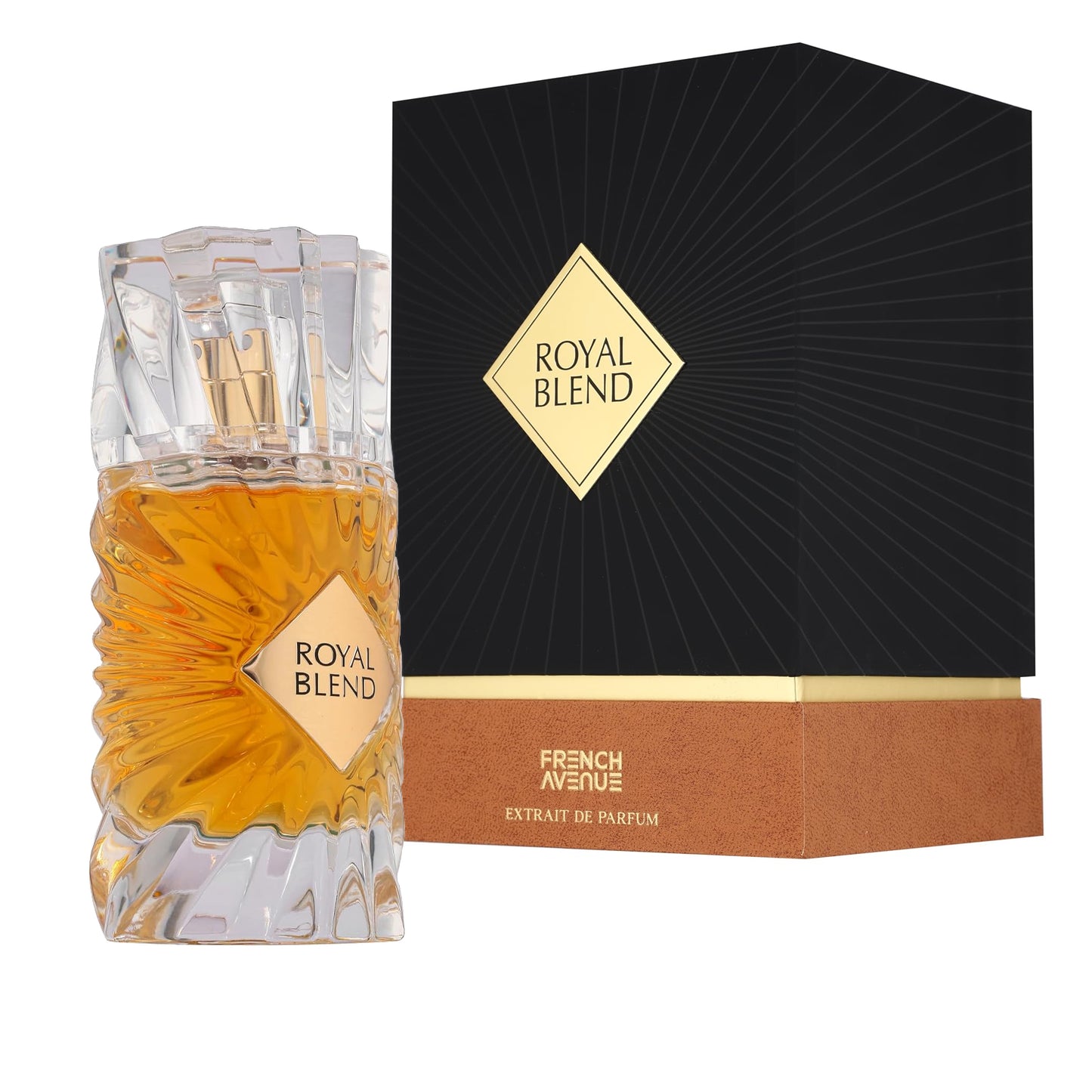 Royal Blend Extrait 80ml EDP by French Avenue bottle and box