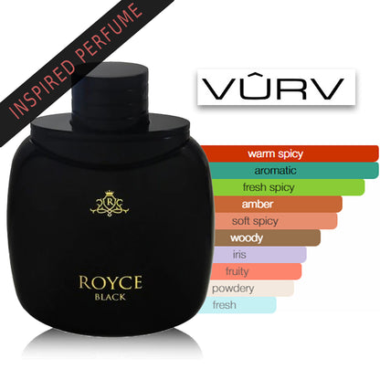 Royce Black For Him EDP 100Ml by Vurv perfume scent profile