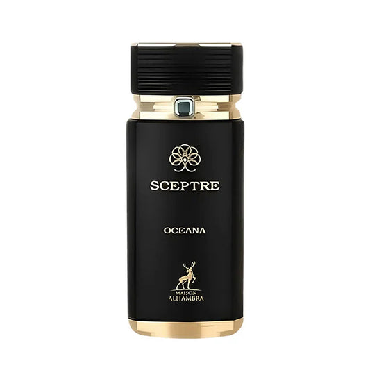 Sceptre Oceana 100ml EDP by Maison Alhambra bottle front view