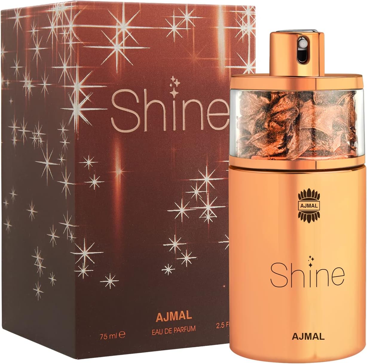 Shine for Women EDP Spray 75 ml by Ajmal bottle and box