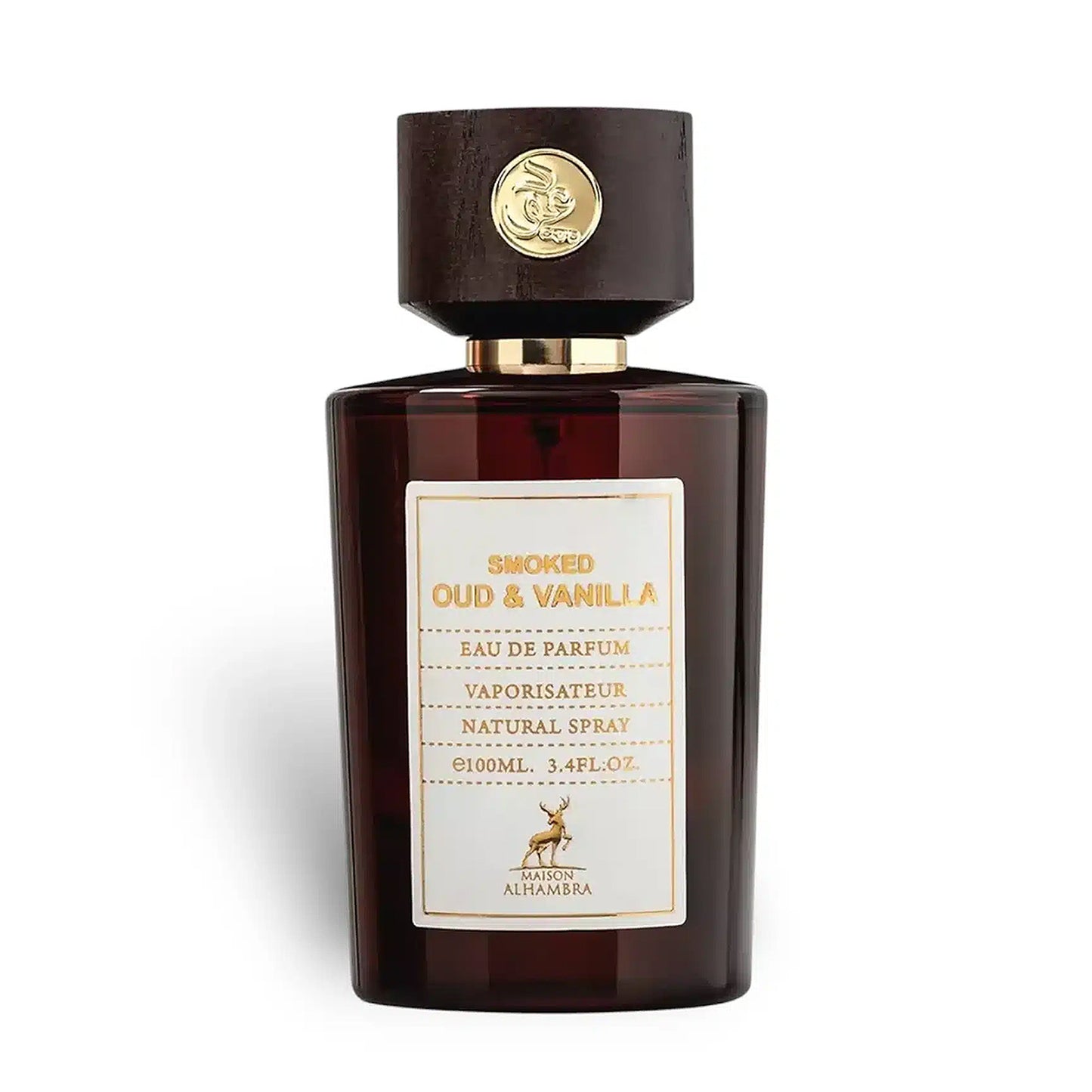 Smoked Oud & Vanilla 100ml by Maison Alhambra bottle