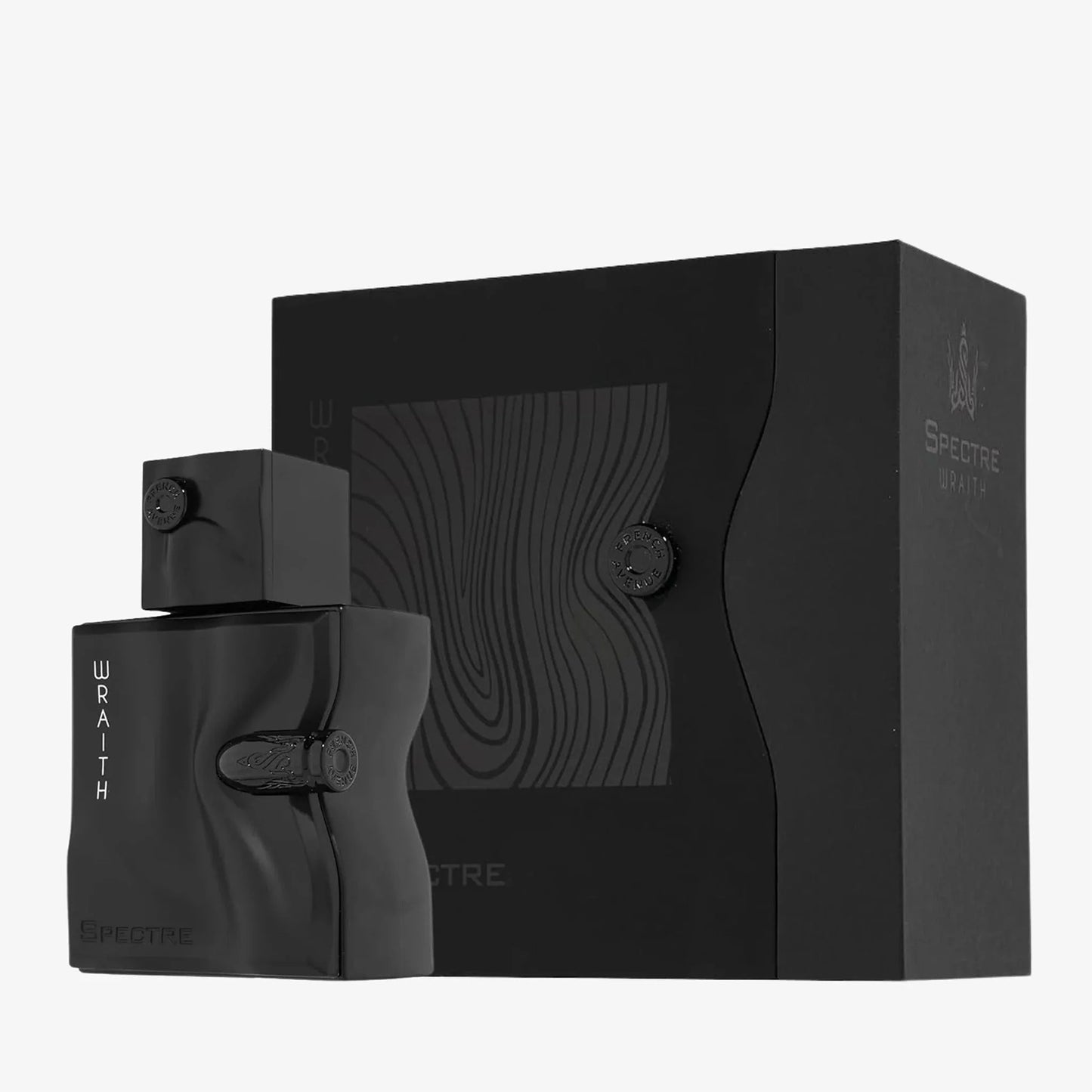 Spectre Wraith 80ml EDP by FA Paris (Fragrance World) bottle and box