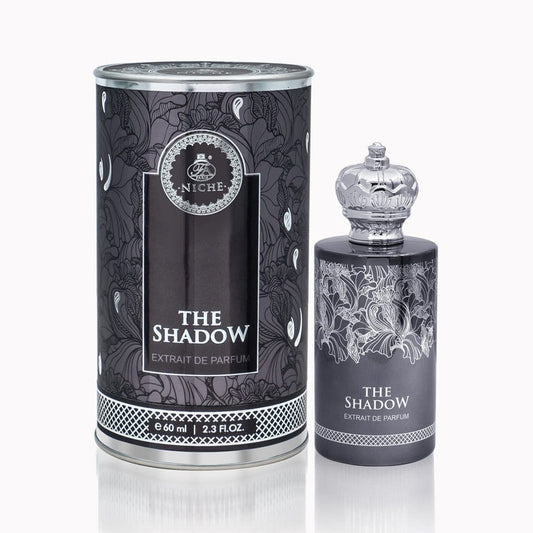 The Shadow Extrait De Parfum 60ml by FA Paris Niche bottle and case