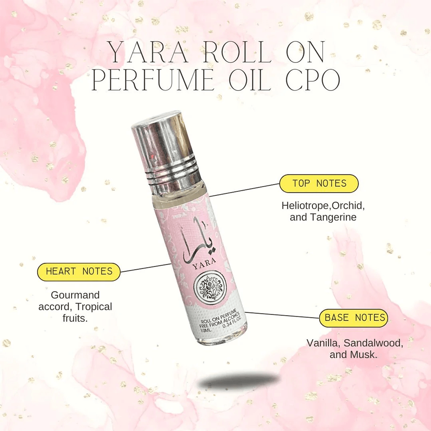 Yara 10ml concentrated Roll-on Oil